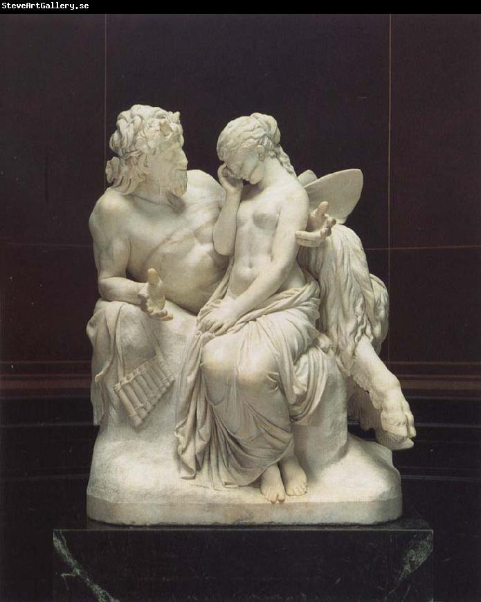 Reinhold Begas Pan Comforting Psyche